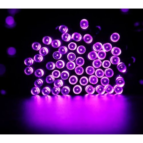 purple led string lights