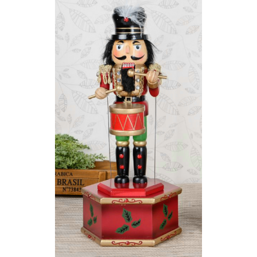 Christmas Shop Online - 32cm Nutcracker Music Box